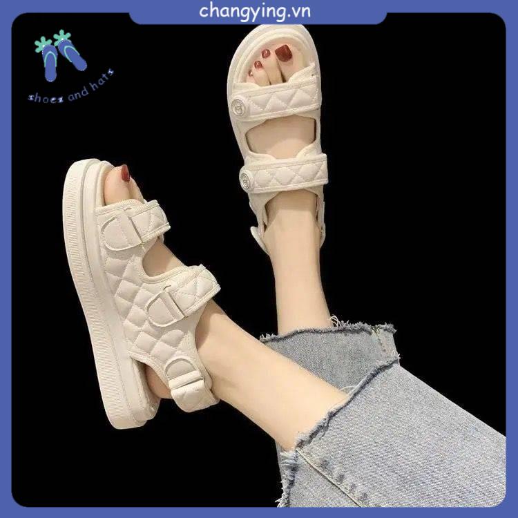 Dép xăng đan Sandal Đế Dày Phong Cách Thể Thao Thiết Kế Mới Thời Trang Dành Cho Mùa Hè