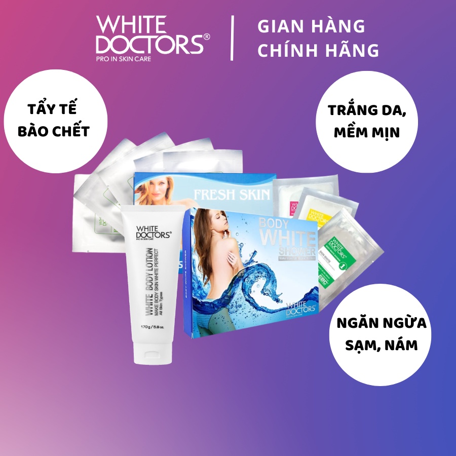 Bộ dưỡng trắng da toàn thân White Doctors