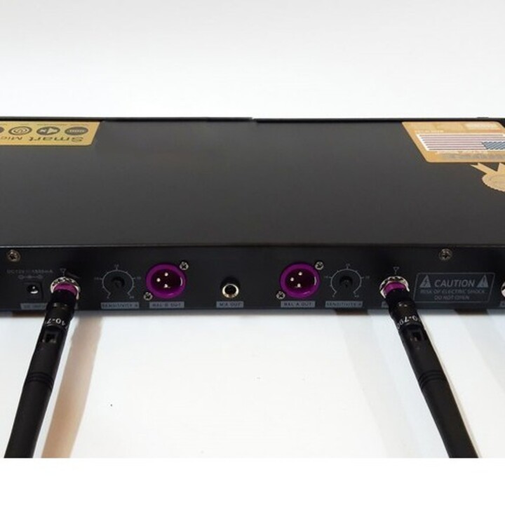 Micro không dây Shure UGX21 main đỏ chính hãng mic không dây ugx 21 karaoke tự ngắt 5 giây