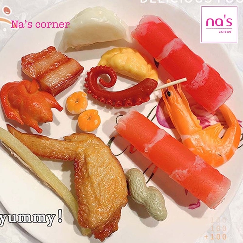 Kẹp tóc hình đồ ăn thức ăn ngộ nghĩnh