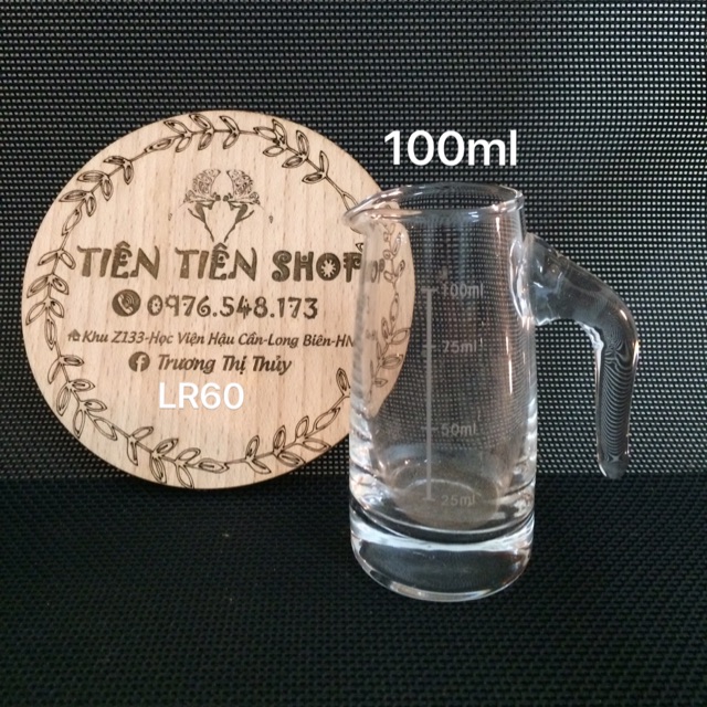 Ly thuỷ tinh chia vạch  100ml, 300ml