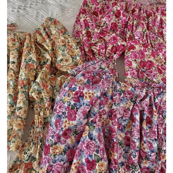 Áo nhún ngực tay phồng KARA TOP