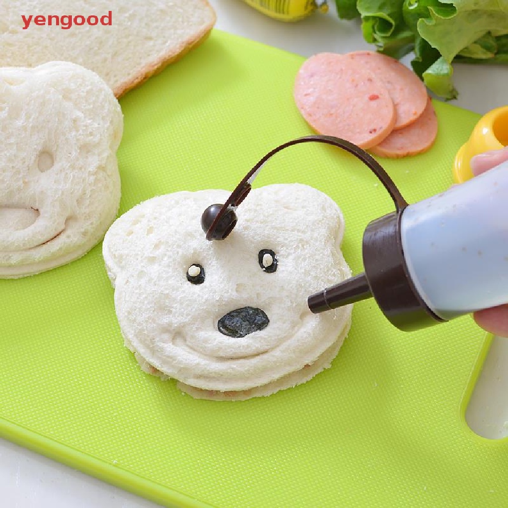 Khuôn Cắt Bánh Mì Sandwich Hình Chú Gấu Đáng Yêu