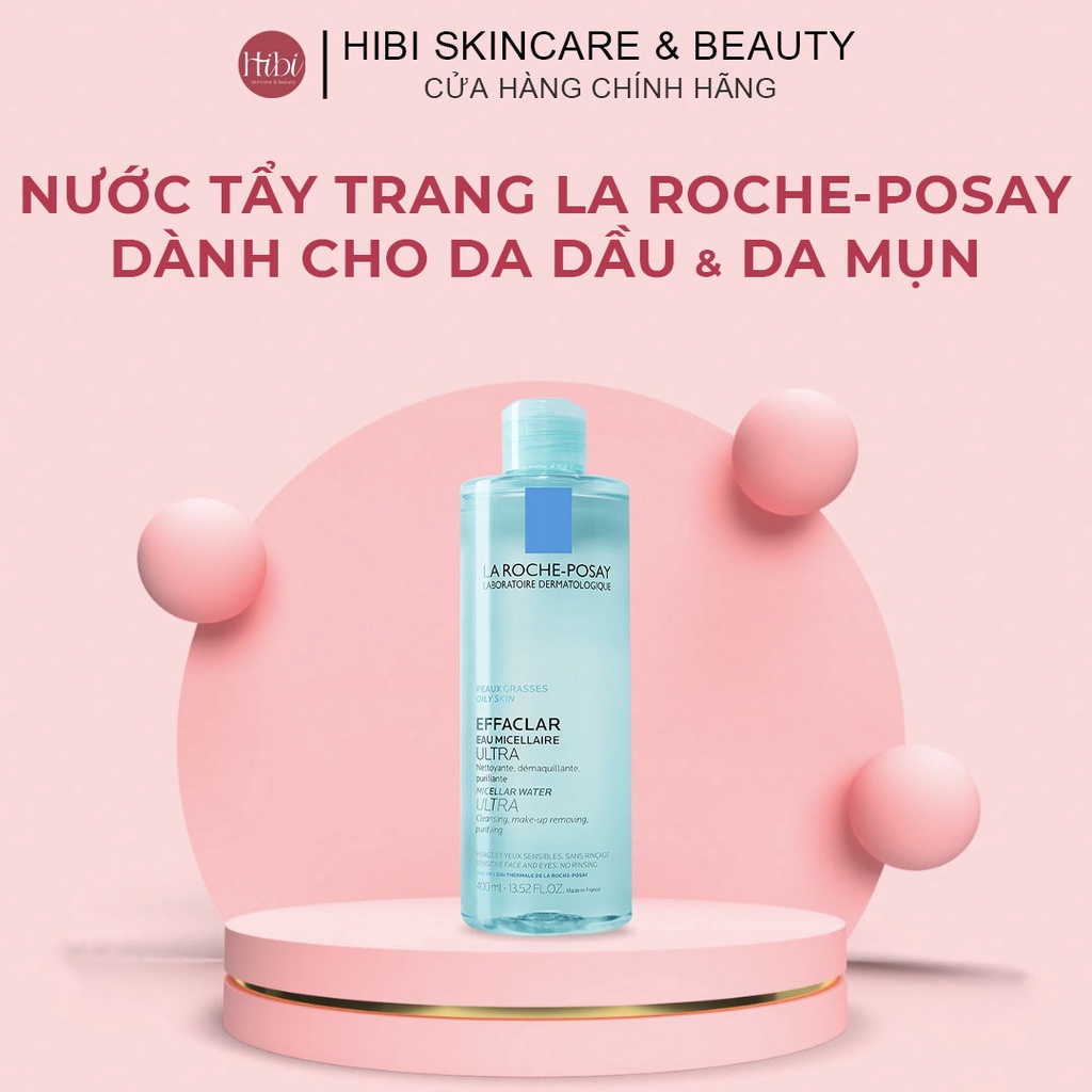 (CHÍNH HÃNG) Nước Tẩy Trang La Roche-Posay 400ml Cho Da Dầu, Da Nhạy Cảm | BigBuy360 - bigbuy360.vn