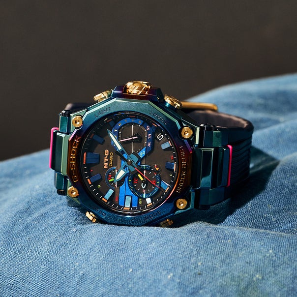 Đồng hồ nam G-Shock MTG-B2000PH-2ADR - phượng hoàng xanh phiên bản giới hạn - bảo hành 12 tháng quốc tế
