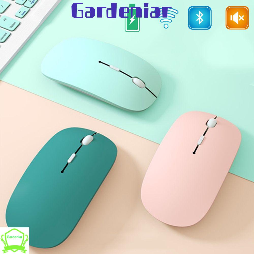 Chuột Không Dây Bluetooth 2.4G Siêu Mỏng Có Thể Sạc Lại Nhiều Màu Sắc