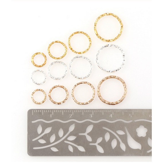 Vòng Nhẫn Kim Loại 8 /10/12 /15 / 20mm Làm Trang Sức Chuyên Dụng