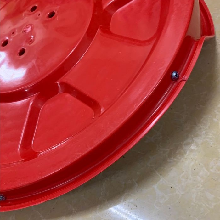 Gương Cầu Lồi Phi 45PC Gương Xóa Điểm Mù Có Mái Che Đường Kính 45 cm