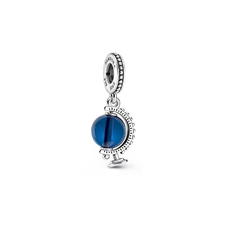 ⭐Charms Mua 5 Tặng 1⭐Mặt Dây Chuyền Bạc 925 Hình Phi Hành Gia Và Bầu Trời Sao