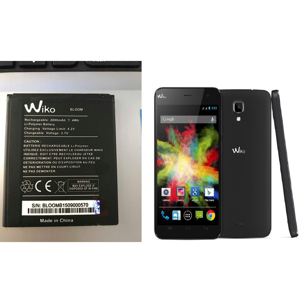 PIN ĐIỆN THOẠI WIKO BLOOM ZIN HÃNG HÀNG NHẬP KHẨU