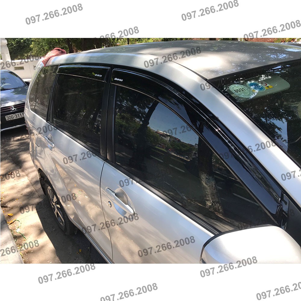 Vè Che Mưa Xe Toyota Avanza 2019-2020, Nhựa đen cao cấp