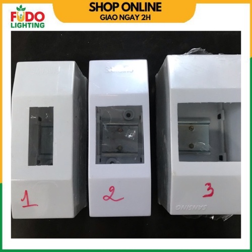 Hộp đựng CB nổi chụp CB cóc CB 1 pha 2 pha 3 pha