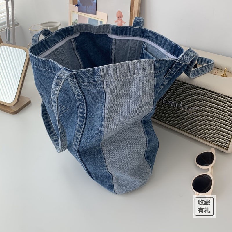 Túi Xách Denim Phong Cách Hàn Quốc Thời Trang Mới 2022