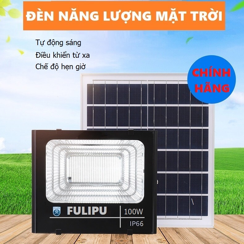 Đèn led pha năng lượng mặt trời 200w/100w/60w