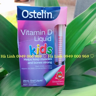 Vitamin D Ostelin Dạng Nước