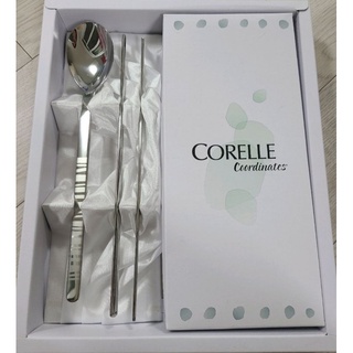 Set thìa - đũa - dĩa inox Corelle 28 món