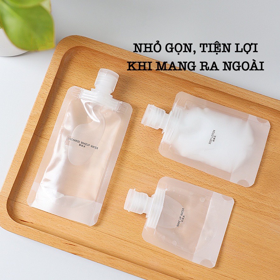 Túi chiết mỹ phẩm , đồ dùng cá nhân tiện ích , có thể tái chế sử dụng