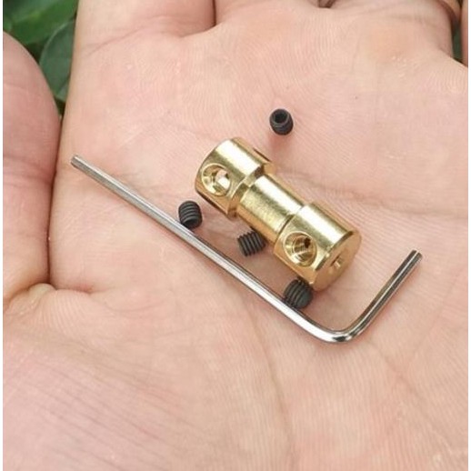 Khớp nối trục motor 3,17mm-3,17mm;3,17mm-5mm;3,17mm-6mm;3mm-3mm;3mm-5mm;4mm-5mm;5mm-5mm;5mm-6mm;6mm-6mm