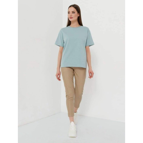 Áo thun Glo.ria Jean T-shirt women sports solid color basic cotton oversize
