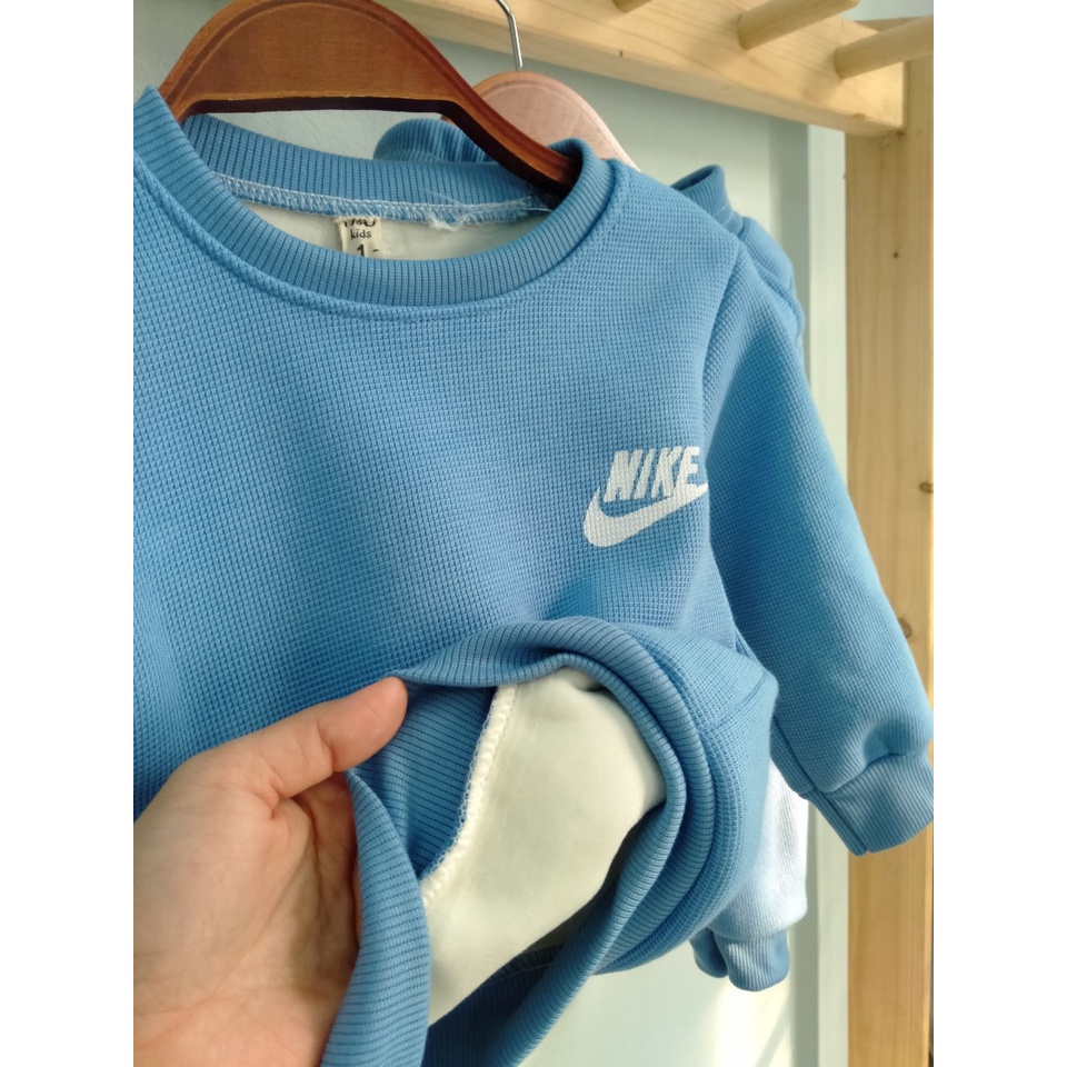 Bộ Thu Đông Nỉ Nike