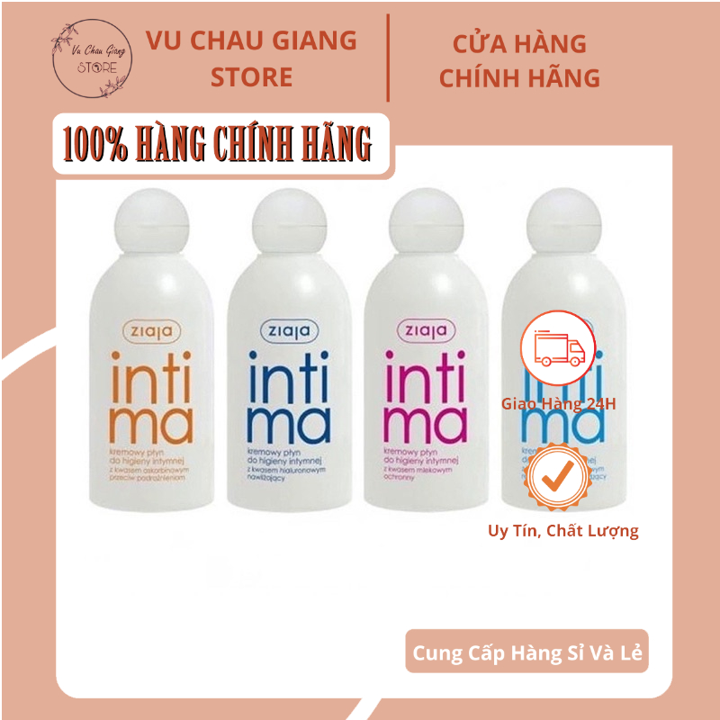 Dung Dịch Vệ Sinh Phụ Nữ Intima Ziaja 500Ml Chính Hãng - Ddvs Intima