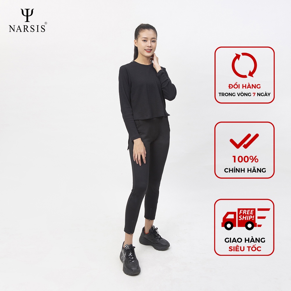 Áo len kiểu nữ Narsis L0035 màu đen