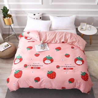 [Ảnh Thật] Bộ Chăn Ga Gối Cotton Poly Nhập Khẩu 4 Món ( miễn phí bo chun)