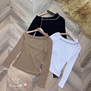 Áo trễ vai choker dành cho nữ