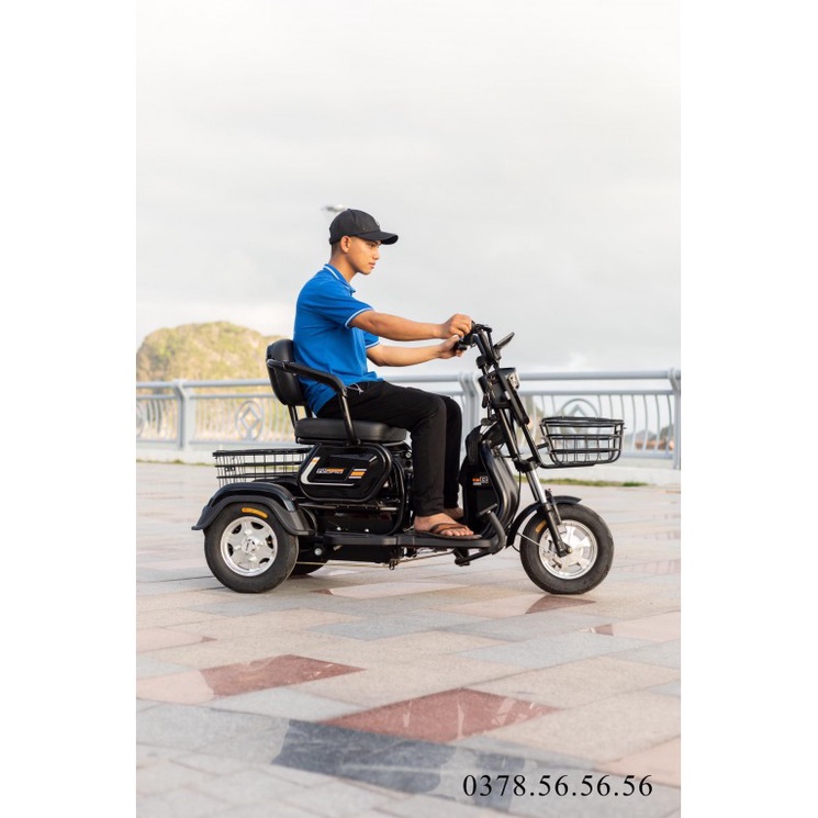 Xe điện 3 bánh cho người già, người khuyết tật