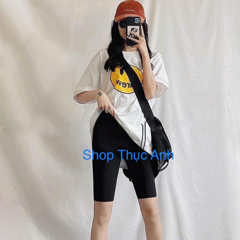 Quần legging Lửng ngố 5566 thần thánh siêu co dãn dày dặn