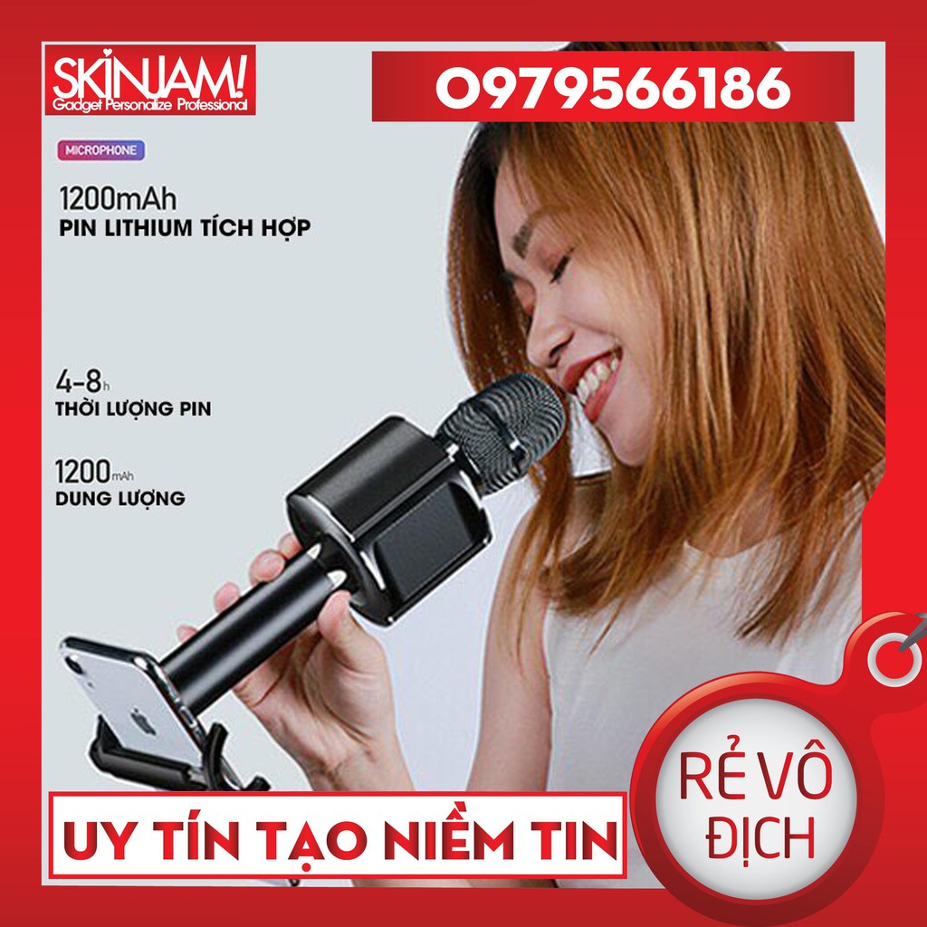 | Míc Hát Karaoke | Micro Cầm Tay Bluetooth K05 Remax Mới Nhất 2021