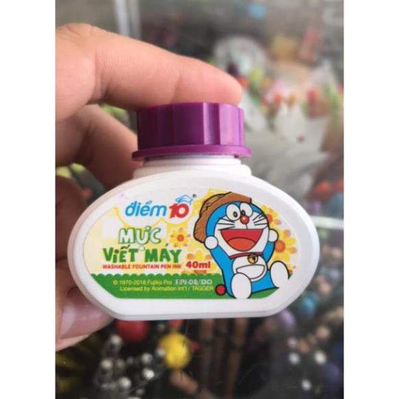 Mực viết máy Thiên Long Doraemon màu tím FPI-08 40ml