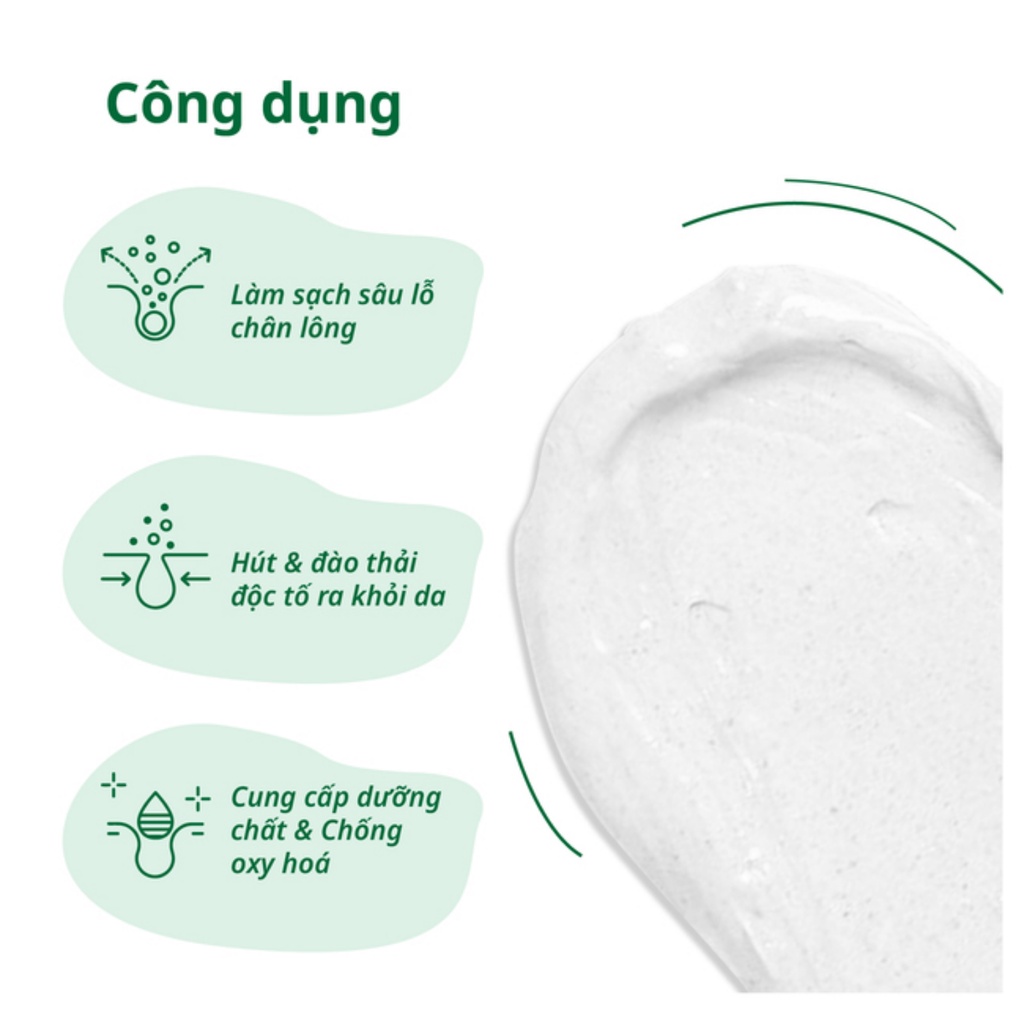 Mặt Nạ Đất Sét Loại Bỏ Dầu Nhờn The Auragins Sulcharia Deep Pore Clarifying Clay Mask 80ml
