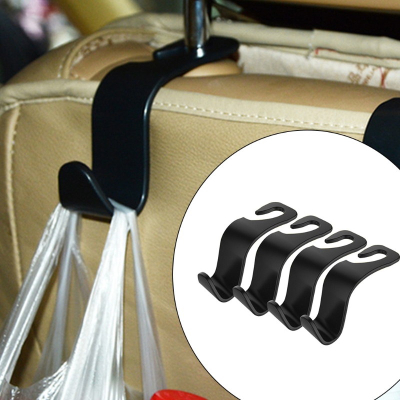 Set 4 Móc Treo Đồ Gắn Ghế Xe Hơi Tiện Dụng