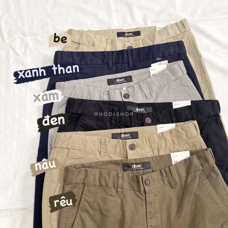 Quần Kaki Nam Unisex 22KGSH004 RHODISHOP