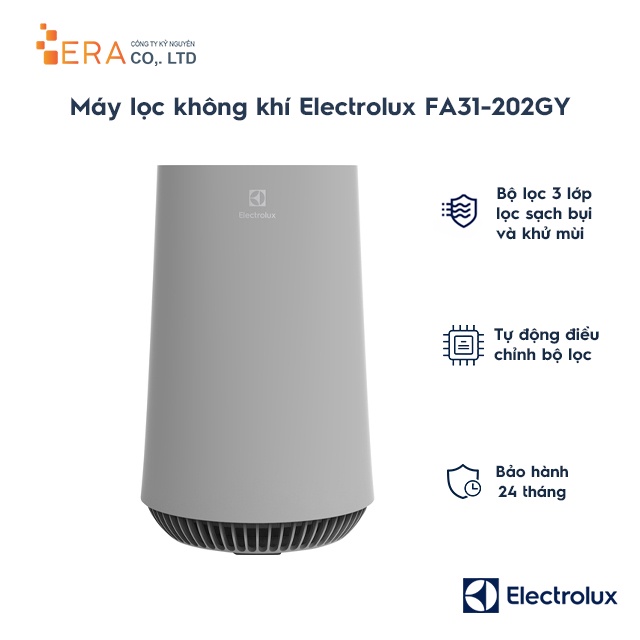 [Mã ELHA22 giảm 5% đơn 300K] Máy lọc không khí Electrolux FA31-202GY