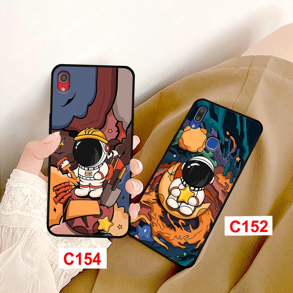 Ốp lưng Vivo Y11 - Y91 - Y91c - Y93 - Y95  in hình phi hành gia, vũ trụ ngân hà. ốp vivo rẻ bền đẹp