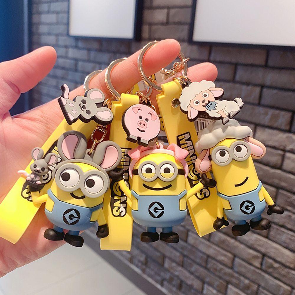 Móc Khóa Hình Búp Bê Hoạt Hình Đáng Yêu