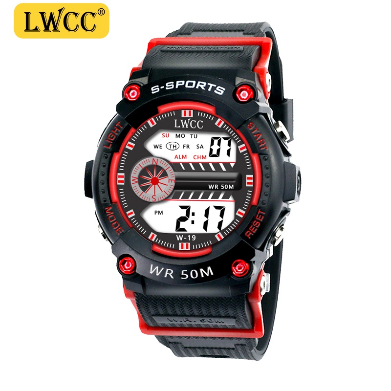 LWCC W-19 Đồng Hồ Điện Tử Chống Thấm Nước