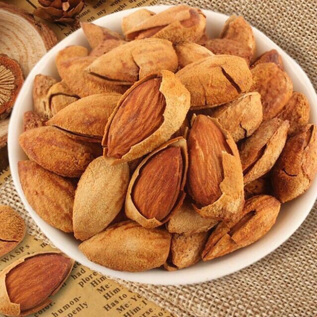 500g hạnh nhân mỹ rang bơ siêu ngon date mới nhất