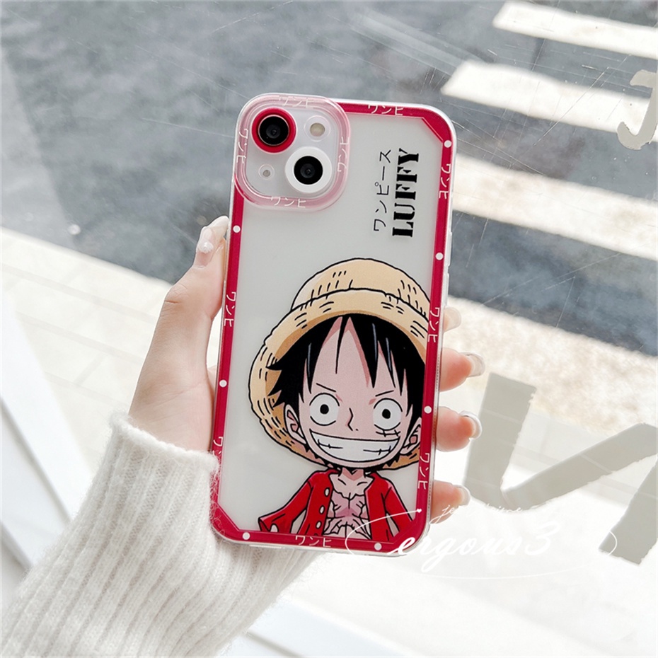 Ốp Điện Thoại Họa Tiết Luffy Và Zoro One Piece Thời Trang Cho iPhone 14 13 12 11 Pro Max X XR XS Max SE 2020 8 7 Plus