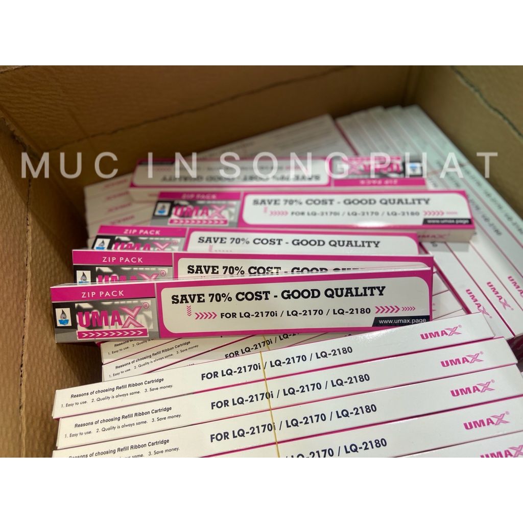 Combo 10 cái Ruột Ribbon cho máy in Epson LQ 2180,2170