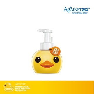 Bọt rửa tay kháng khuẩn rubber duck 400ml-against24