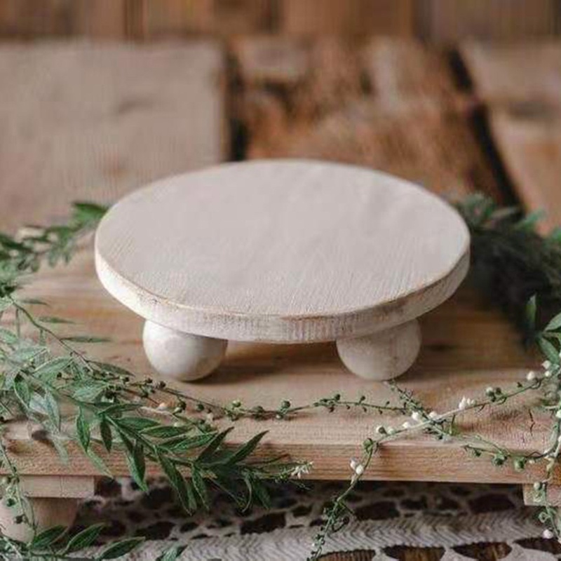 Bàn Cà Phê Nhỏ Xinh Để Bàn Làm Đạo Cụ Chụp Ảnh Cho Bé Sơ Sinh