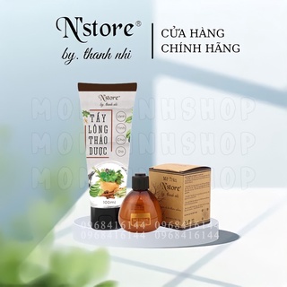 Combo triệt lông vĩnh viễn 1 mỡ trăn + 1 kem tẩy lông thảo dược