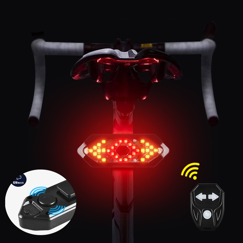Đèn Led Tín Hiệu Chống Thấm Nước Cho Xe Đạp
