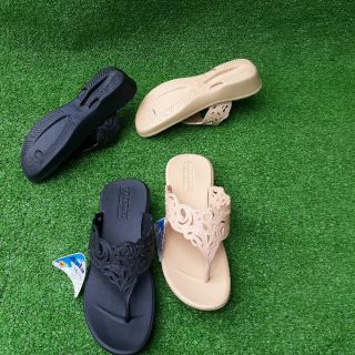 DÉP KẸP NỮ ASIA CAO 3CM SIÊU NHẸ ĐI MƯA