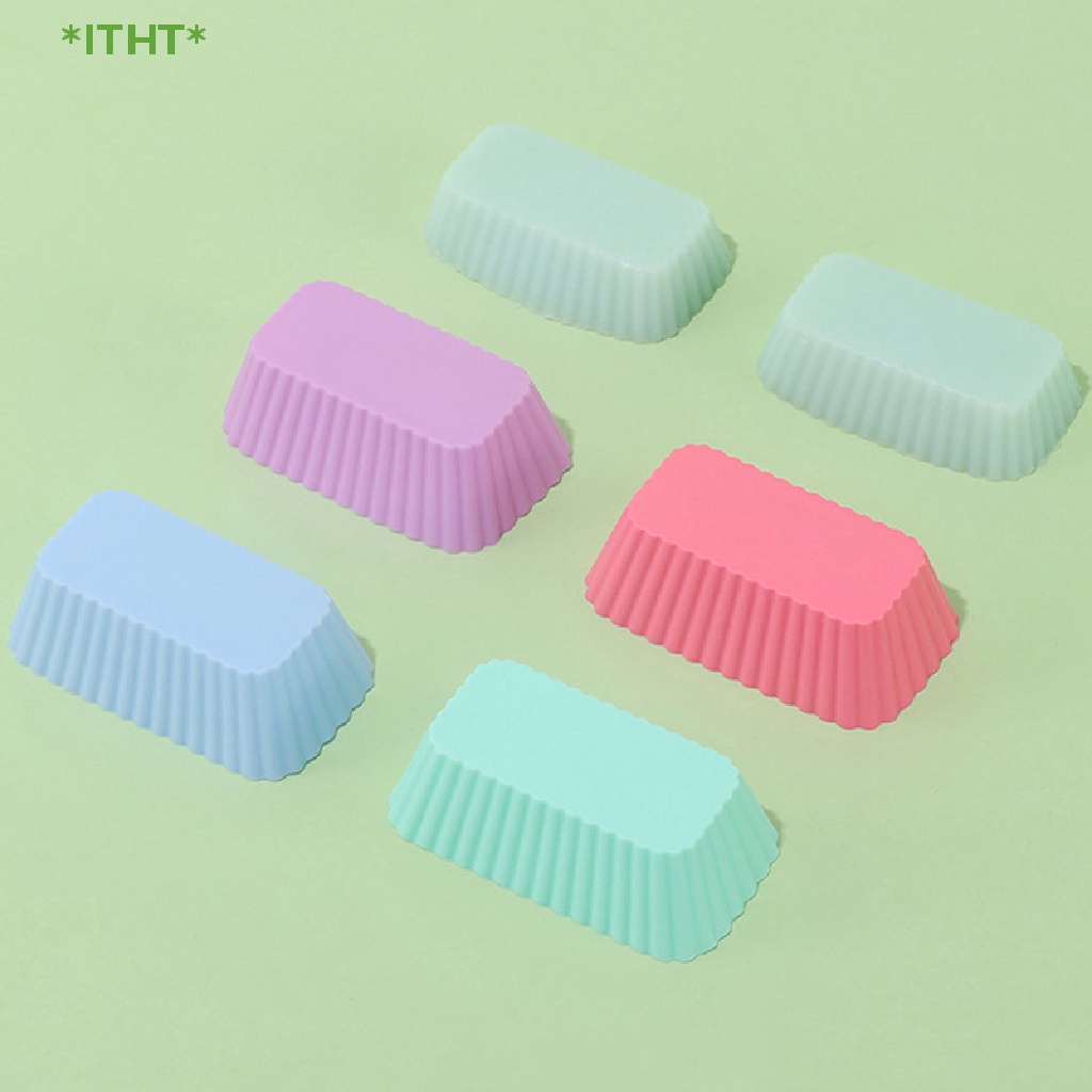 Set 1 / 4 Khuôn Silicon Làm Bánh Tái Sử Dụng Tiện Lợi Mới