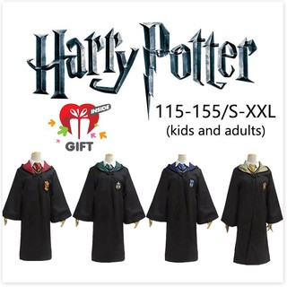Trang Phục Áo Choàng Ma Thuật Harry Potter kèm cavat