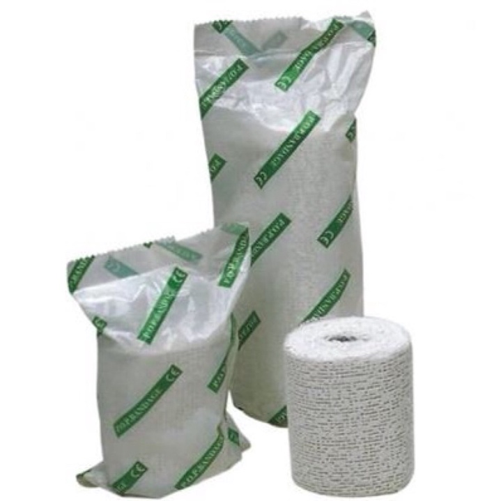 Băng bột bó thạch cao P.O.P Bandage Greetmed,bột bó chỉnh hình thạch cao cố định gãy xương 3in